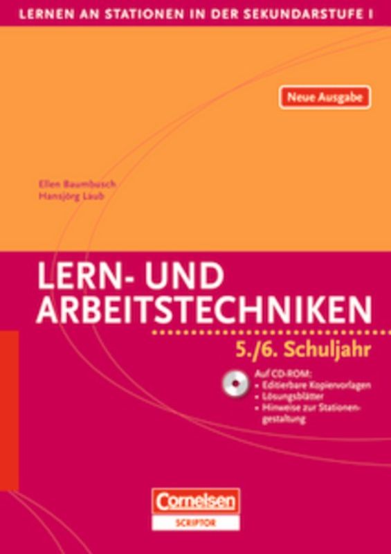Lernen an Stationen in der Sekundarstufe I - Neue Ausgabe / Lern- und Arbeitstechniken