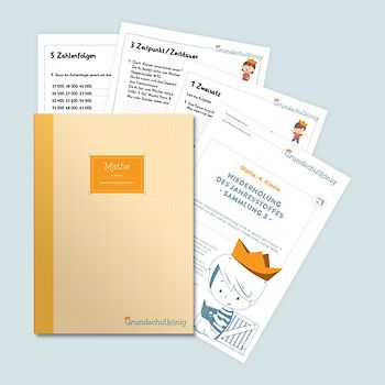 Grundschule - Mathe, 4. Klasse: Wiederholung des Jahresstoffs -Teil 3