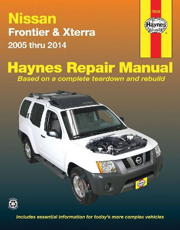 Nissan Frontier & Xterra (2005-2014) for two & four-wheel drive Haynes Repair Manual (USA)