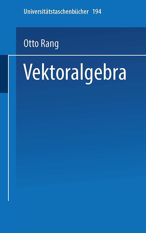 Vektoralgebra