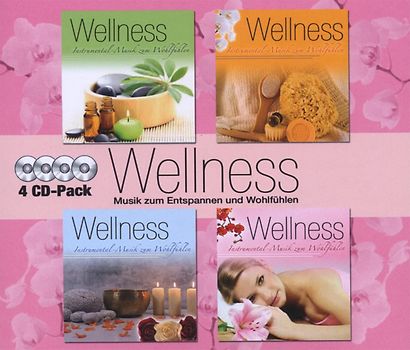 Wellness - Wellness: Musik Zum Wohlfühlen und Entspannen (4cd