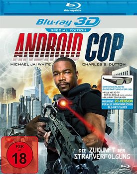 Android Cop [3D Blu-ray] 3D Blu-ray Disc