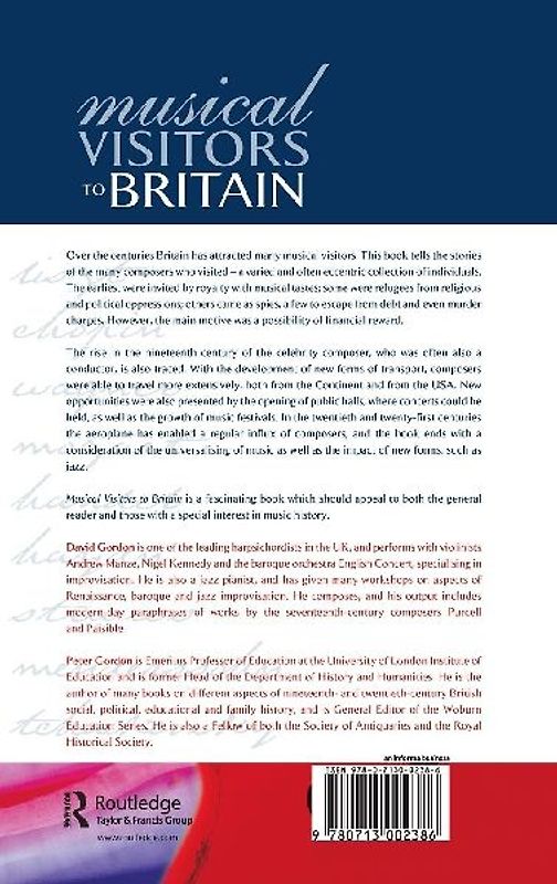 Musical Visitors to Britain