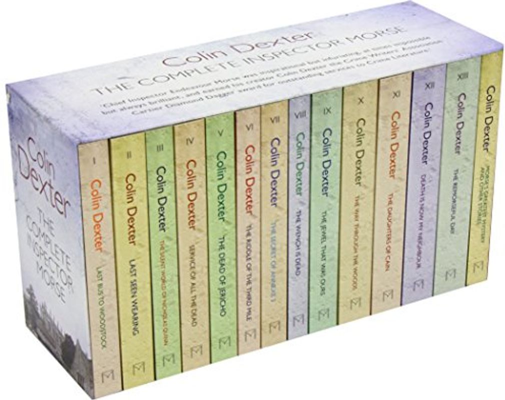 The Complete Inspector Morse Collection Colin Dexter 14 Books Box Set Pack New RRP £97.86