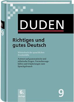 Richtiges und gutes Deutsch
