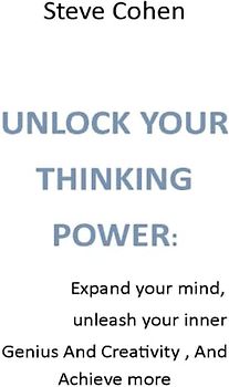 UNLOCK YOUR THINKING POWER:: Expand your mind, unleash your inner Genius And Creativity , And Achieve more