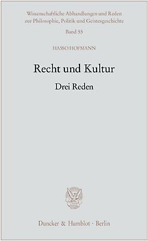 Recht und Kultur.