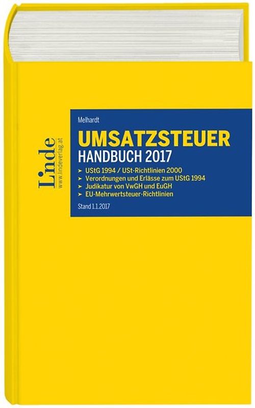Umsatzsteuer-Handbuch 2017