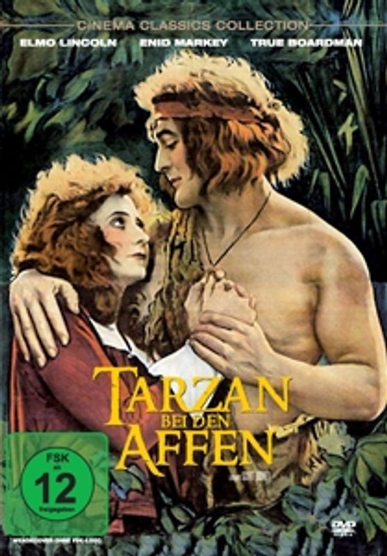TARZAN BEI DEN AFFEN (Stummfilm von 1918) DVD
