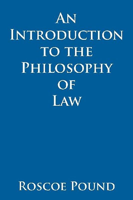 An Introduction to the Philosophy of Law