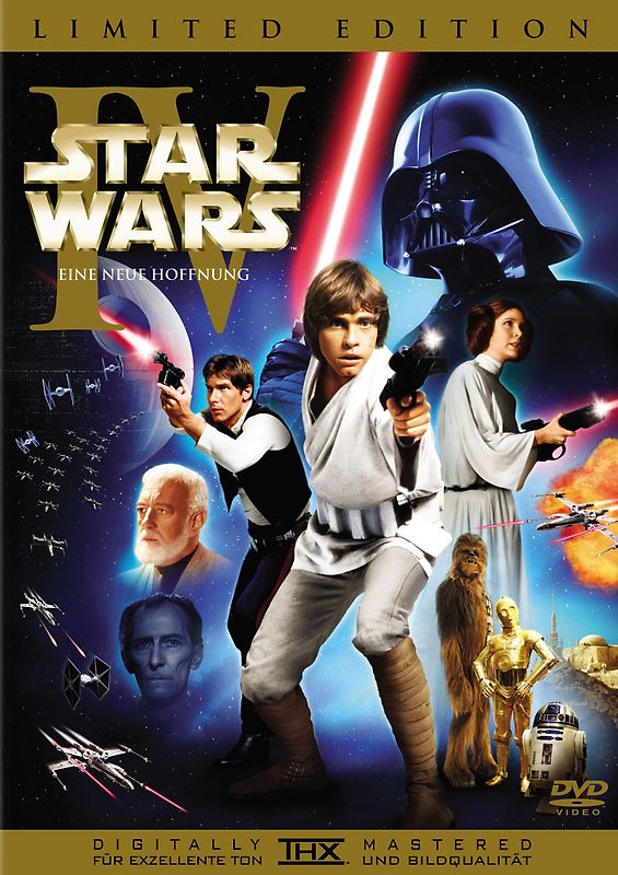 Star Wars : Episode IV - Eine neue Hoffnung [Limited Edition 2 DVD's] DVD