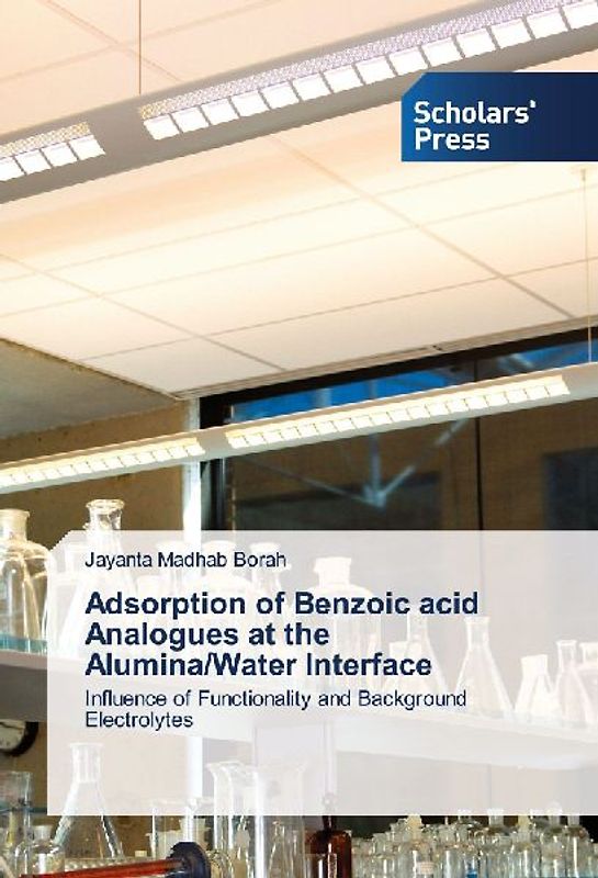 Adsorption of Benzoic acid Analogues at the Alumina/Water Interface