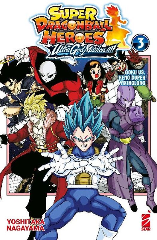 Ultra god mission!!!! Super dragon ball heroes. Vol. 3