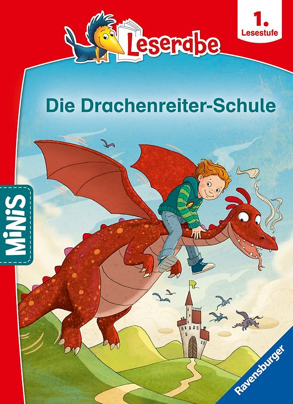 Ravensburger Minis - Leserabe Schulgeschichten, 1. Lesestufe - Die Drachenreiter-Schule