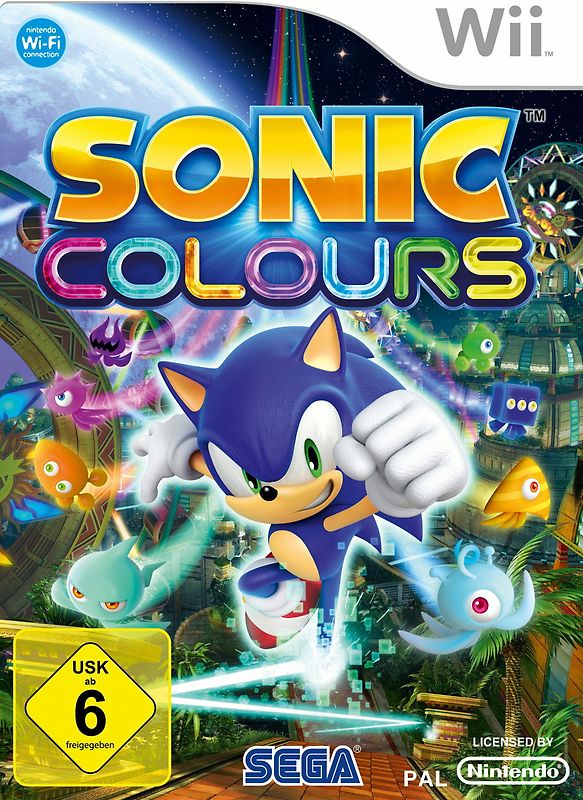 Sonic Colours Nintendo Wii