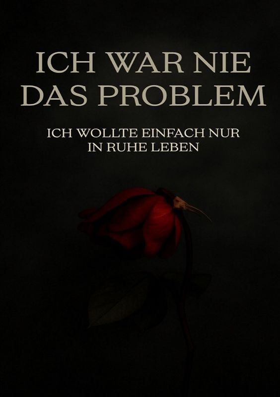 Ich war nie das Problem