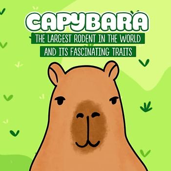 Capybara The Largest Rodent in the World and Its Fascinating Traits: The close story that this book brings will give your children more experiences and increase their visual stimulation.