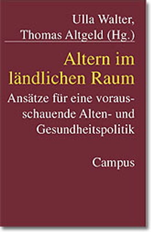 Altern im ländlichen Raum