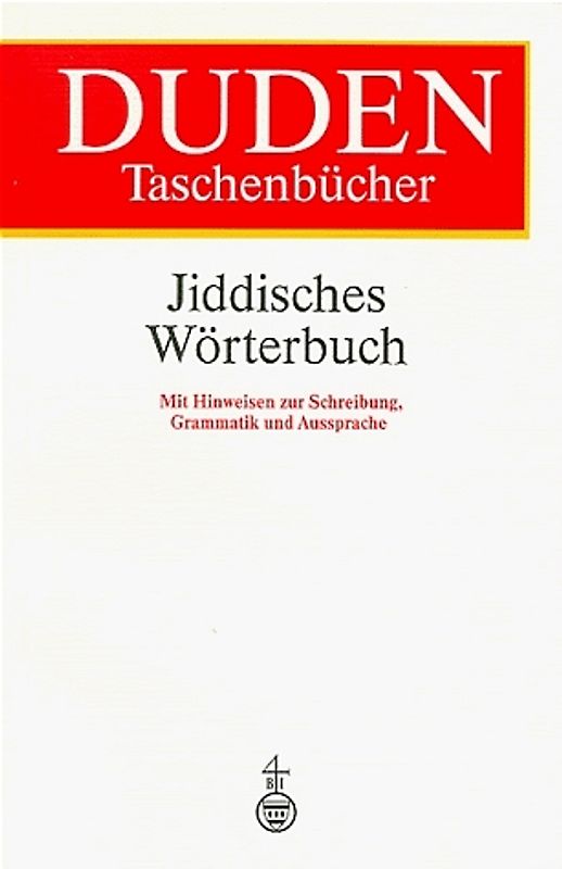 Duden - Jiddisches Wörterbuch