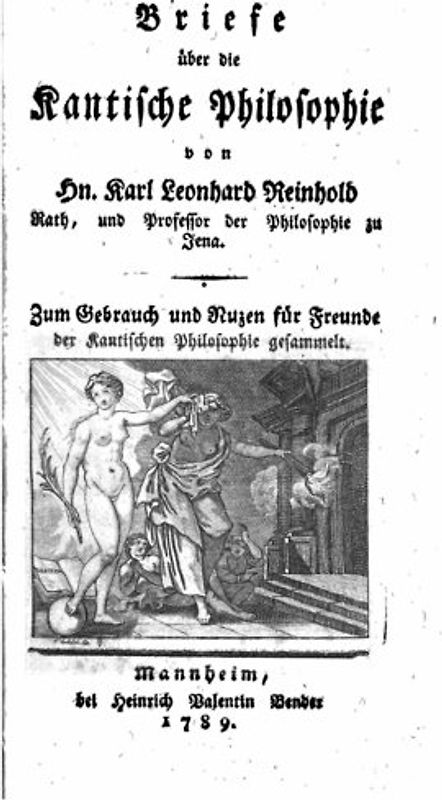 Briefe über die Kantische Philosophie