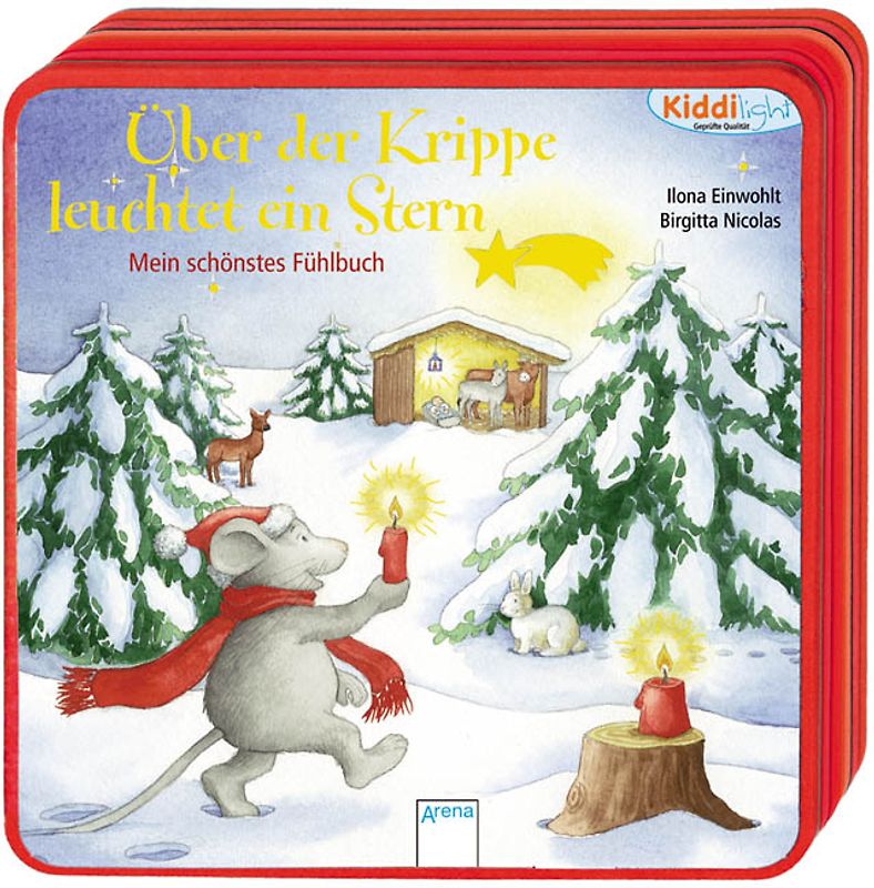 Über der Krippe leuchtet ein Stern - Mein schönstes Fühlbuch