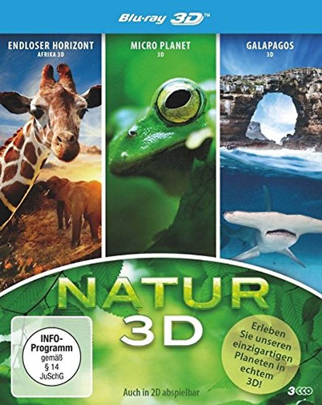 Natur 3D [3 Discs] 3D Blu-ray Disc