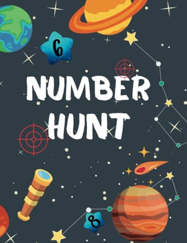 Number Hunt Activity Book for Kids