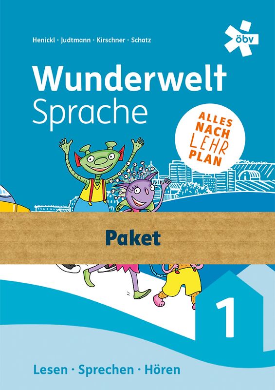 Wunderwelt Sprache 1, Paket (Lesen, Sprechen, Hören, Schreiblehrgang D, Schreiblehrgang S-95, Sprache untersuchen und richtig schreiben, Texte verfassen, Übungsheft)