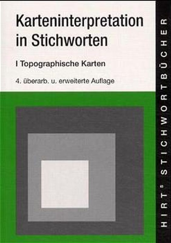 Karten-Interpretation in Stichworten / Geographische Interpretation topographischer Karten