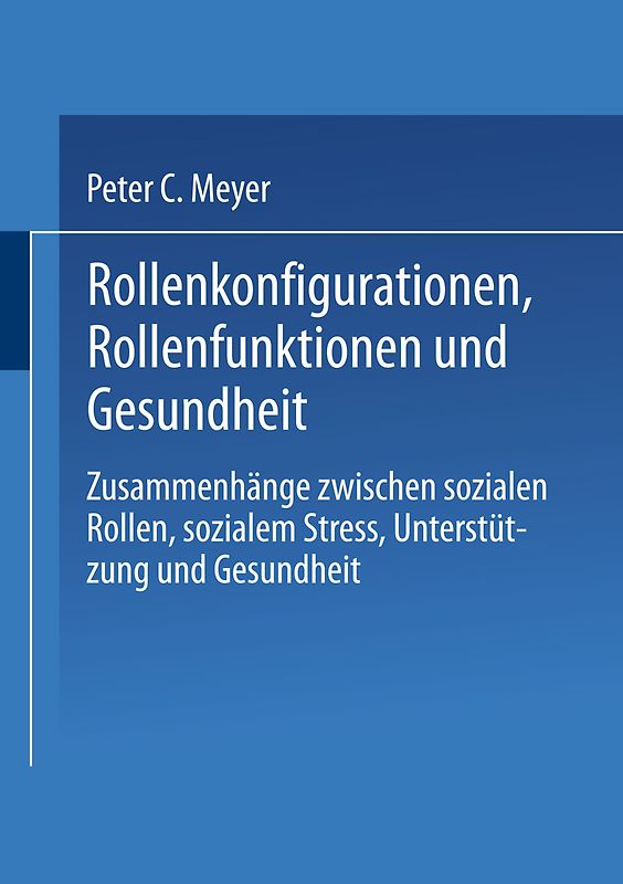 Rollenkonfigurationen Rollenfunktionen und Gesundheit