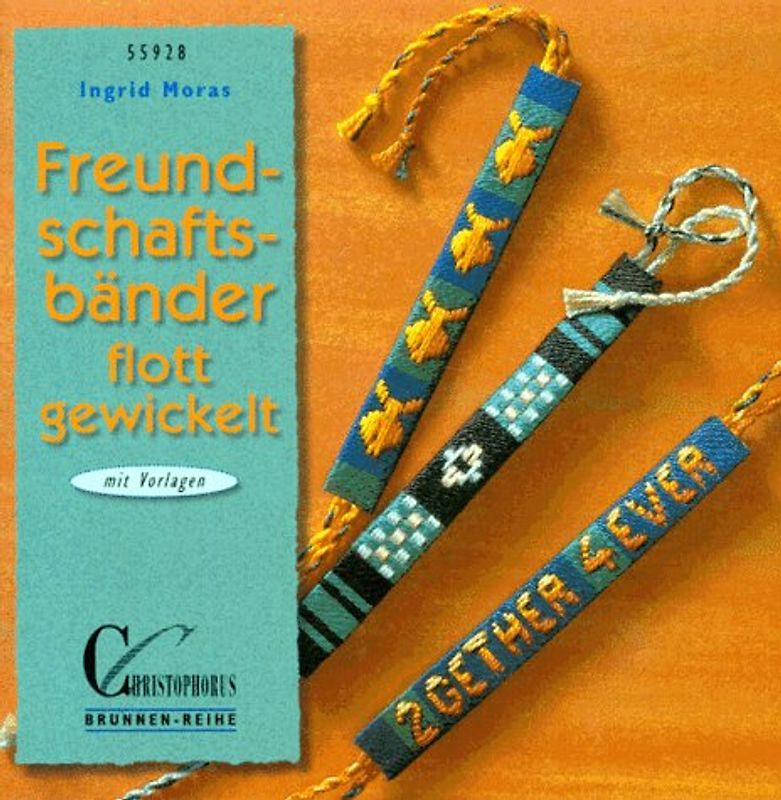 Freundschaftsbänder flott gewickelt. Mit Vorlagen
