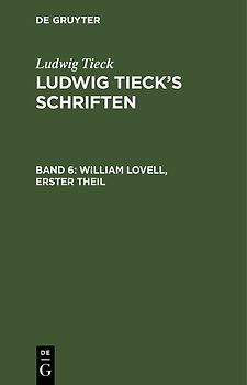 [Schriften] Ludwig Tieck's Schriften