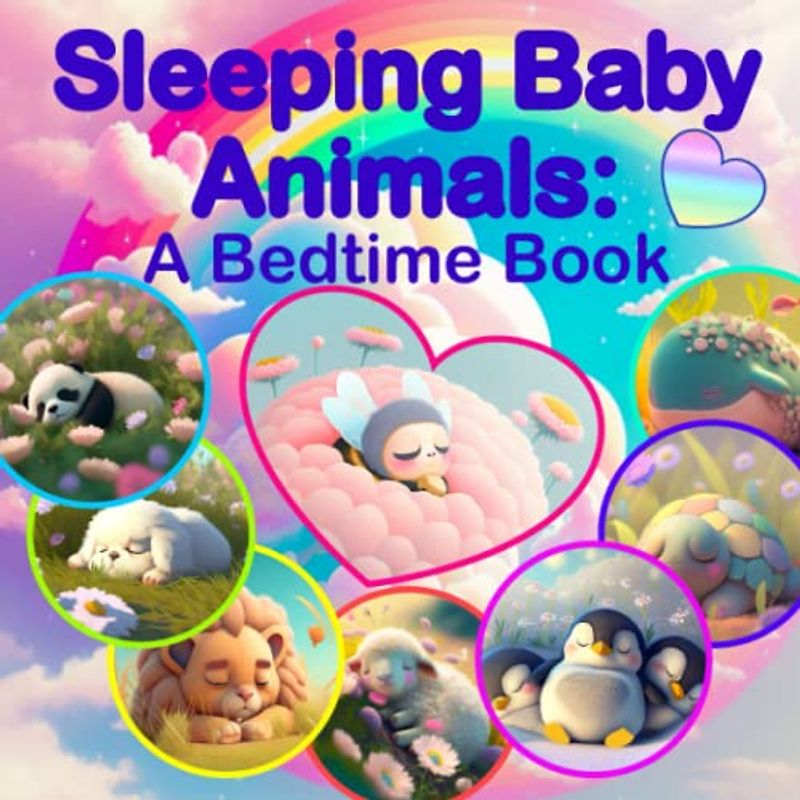 Baby Animals Sleeping, A Rhyming Bedtime Story Book for Children: Nap and Sleep bedtime story for kids ages 1-3, 3-5, 5-7, for baby Preschoolers Toddlers Kindergarten and 1st Graders, 32 Pages