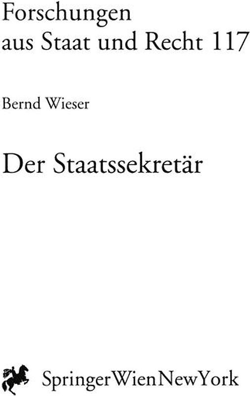 Der Staatssekretär