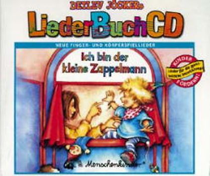 Liederbuch CD: Detlev Jöcker - Ich bin der kleine Zappelmann [inkl. Liederbuch]