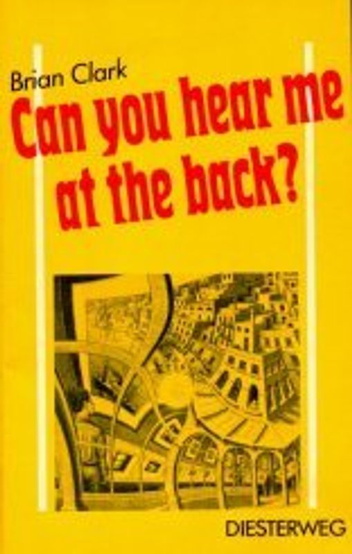 Can you hear me at the back?. With Additional Materials