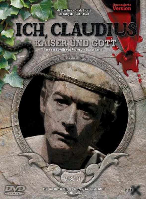 Ich, Claudius -Kaiser und Gott 8-10 DVD