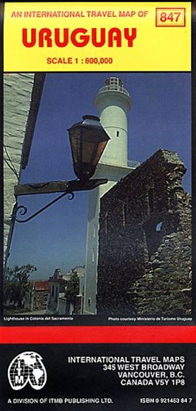 Uruguay. 1:800000