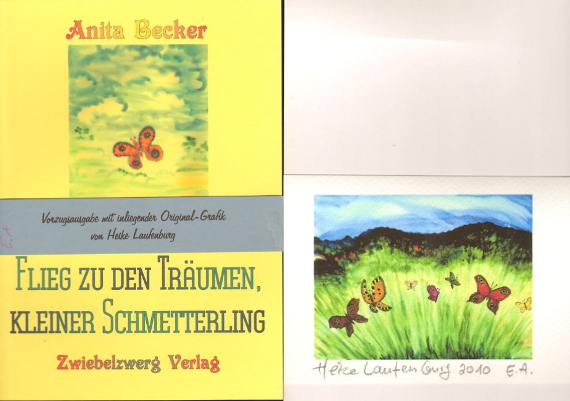 Flieg zu den Träumen, kleiner Schmetterling