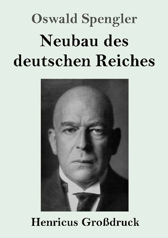 Neubau des deutschen Reiches (Großdruck)