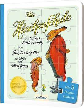 Die Häschenschule: Ein lustiges Puzzlebuch