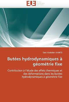 Butées hydrodynamiques à géométrie fixe