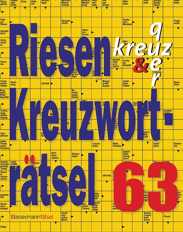 Riesen-Kreuzworträtsel 63