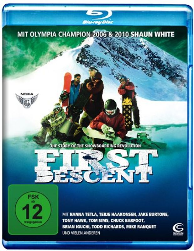 First Descent - The Story of the Snowboarding Revolution Blu-ray Disc