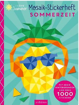 I Love Summer - Mosaik-Stickerheft Sommerzeit