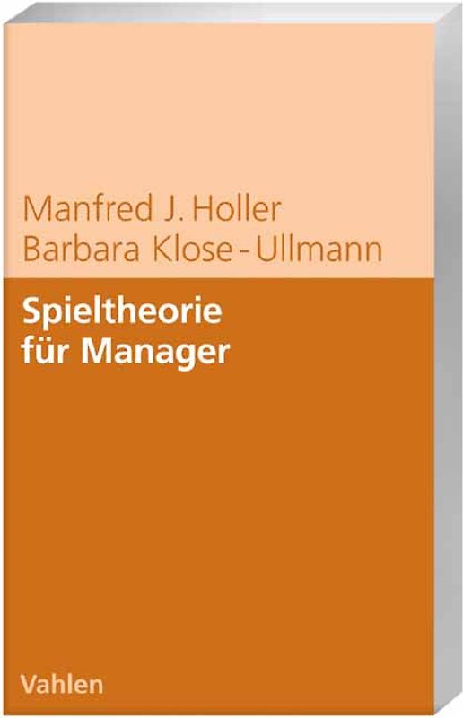 Spieltheorie für Manager
