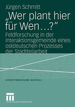 „Wer plant hier für Wen…?“