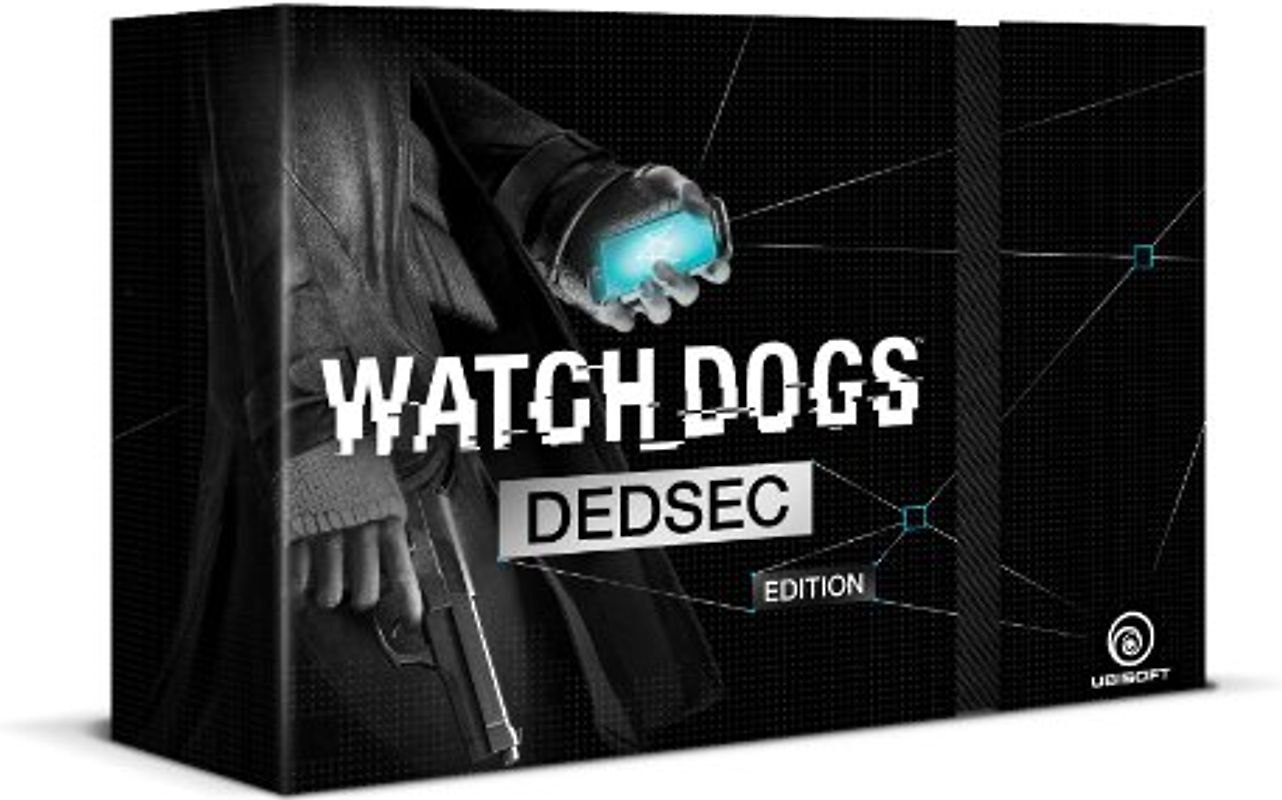 Watch Dogs [DEDSEC_Edition inkl. Aiden Figur, Steelbook, Sammlerbox, Artbook, Soundtrack, Karte von Chicago, 4 Sammelkarten, 3 Abzeichen, AT Import] PlayStation 3