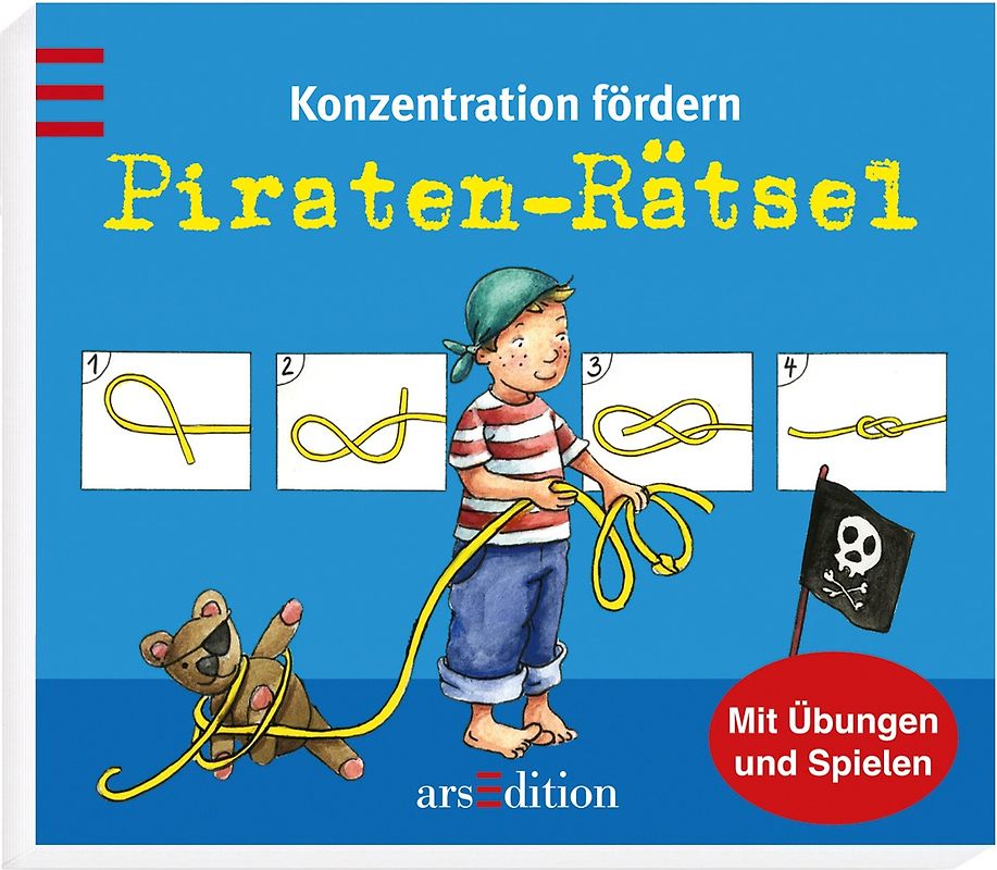 Konzentration fördern - Piraten-Rätsel