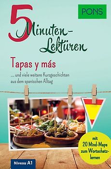PONS 5-Minuten-Lektüren Spanisch A1 - Tapas y más